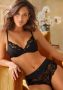 Petite fleur gold Kwart-bh met variabel kant bij de buste sexy lingerie sexy ondergoed - Thumbnail 3
