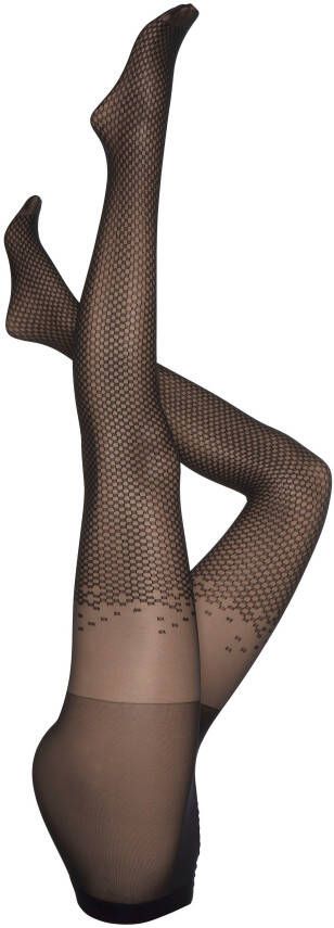 petite fleur gold Panty in overknee design