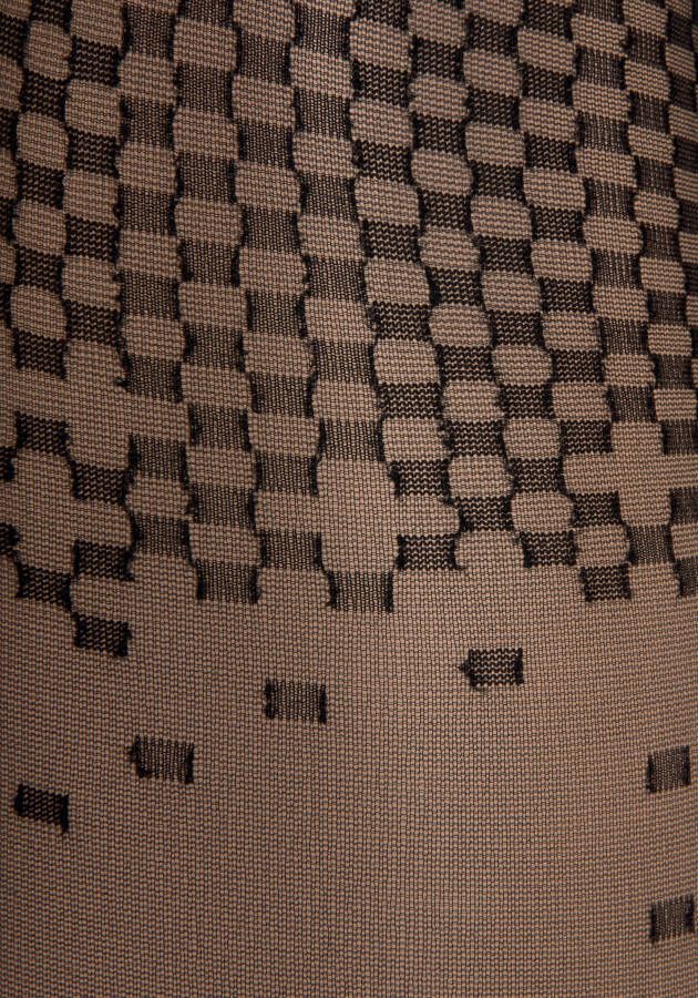 petite fleur gold Panty in overknee design