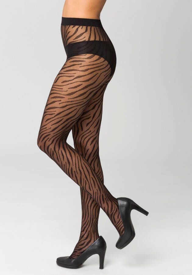 petite fleur gold Panty met animal-print