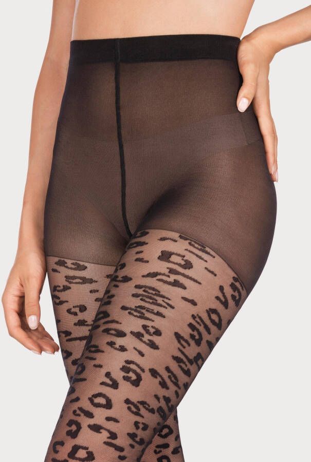 petite fleur gold Panty met animalmotief