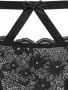 Petite fleur gold Set: bralette-bh van gebloemd licht transparant kant sexy lingerie sexy ondergoed (set 2-delig Met tanga) - Thumbnail 6
