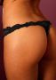 Petite fleur gold String-ouvert met ruches gegarneerde rand - Thumbnail 2