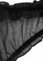 Petite fleur gold String-ouvert met ruches gegarneerde rand - Thumbnail 4