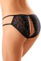 Petite fleur gold Slip-ouvert van transparante gebloemde kant - Thumbnail 2