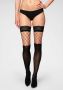 Petite fleur gold Hold-up kousen in overknee-look - Thumbnail 2