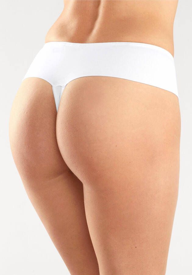 petite fleur Modellerende string Bodyforming slip van elastische katoen (3 stuks)