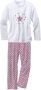 Petite fleur Pyjama modieuze sterrenprint op de shirts en broeken (4-delig Set van 2) - Thumbnail 4