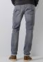 Petrol Industries regular tapered fit jeans RUSSEL met riem grey - Thumbnail 4
