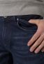 Petrol Industries regular tapered fit jeans RUSSEL met riem dark faded - Thumbnail 4