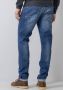 Petrol Industries regular tapered fit jeans RUSSEL met riem vintage blue - Thumbnail 2