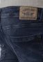 Petrol Industries slim fit jeans JACKSON met riem blue black - Thumbnail 6