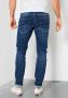 Petrol Industries slim fit jeans SEAHAM met riem medium blue - Thumbnail 5