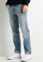 Petrol Industries slim straight fit jeans met riem SEAHAM TRACKER light stone - Thumbnail 3