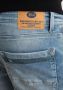 Petrol Industries slim straight fit jeans met riem SEAHAM TRACKER light stone - Thumbnail 6