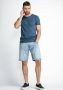 Petrol T-Shirt Gestreept Navy - Thumbnail 7