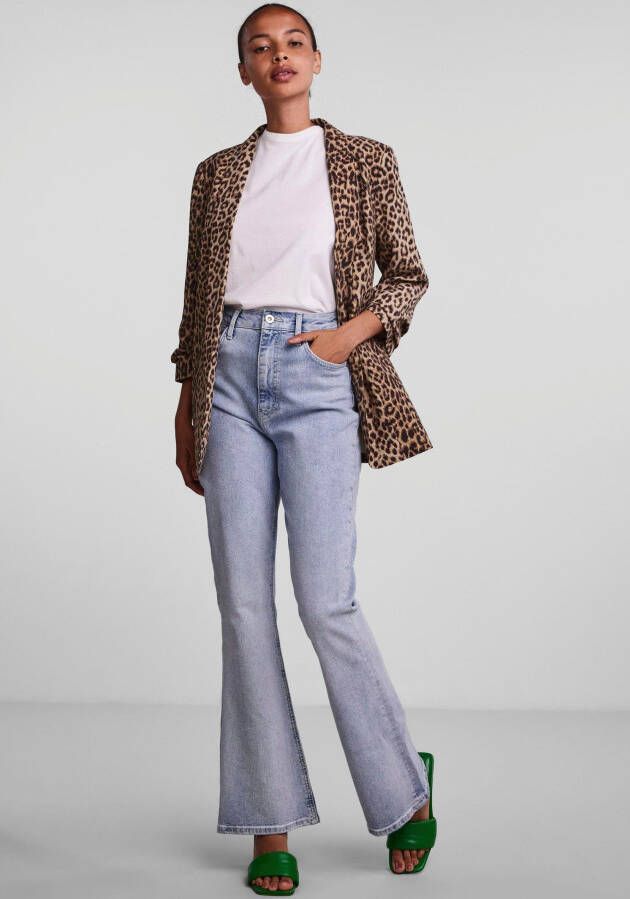 pieces Blouseblazer PCBOSELLA 3 4 PRINTED BLAZER NOOS