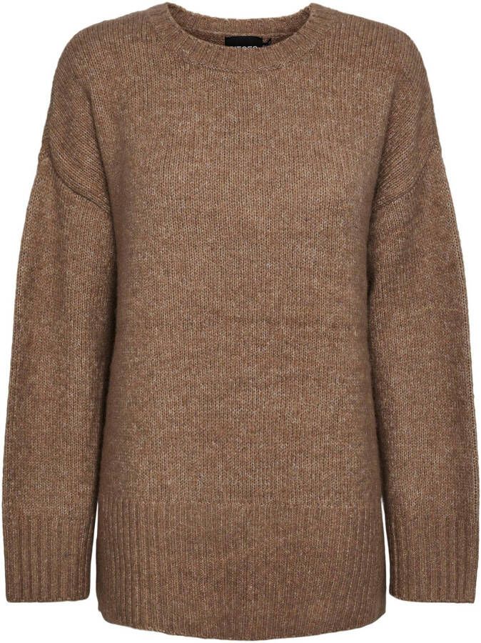 pieces Trui met ronde hals PCNANCY LS LOOSE O-NECK KNIT NOOS BC