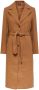 PIECES coat PCJOSIE van gerecycled polyester camel - Thumbnail 5
