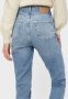 PIECES cropped high waist mom jeans PCLEAH light blue denim - Thumbnail 8