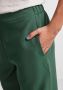 PIECES high waist straight fit pantalon PCBOSSY donkergroen - Thumbnail 3