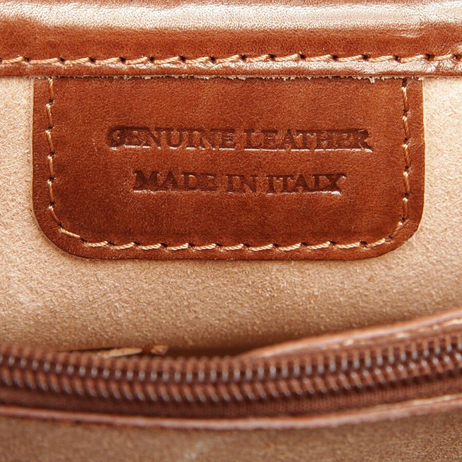 Piké Schoudertas echt leer made in italy