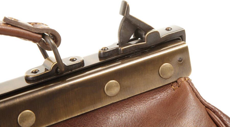 Piké Tas echt leer made in italy