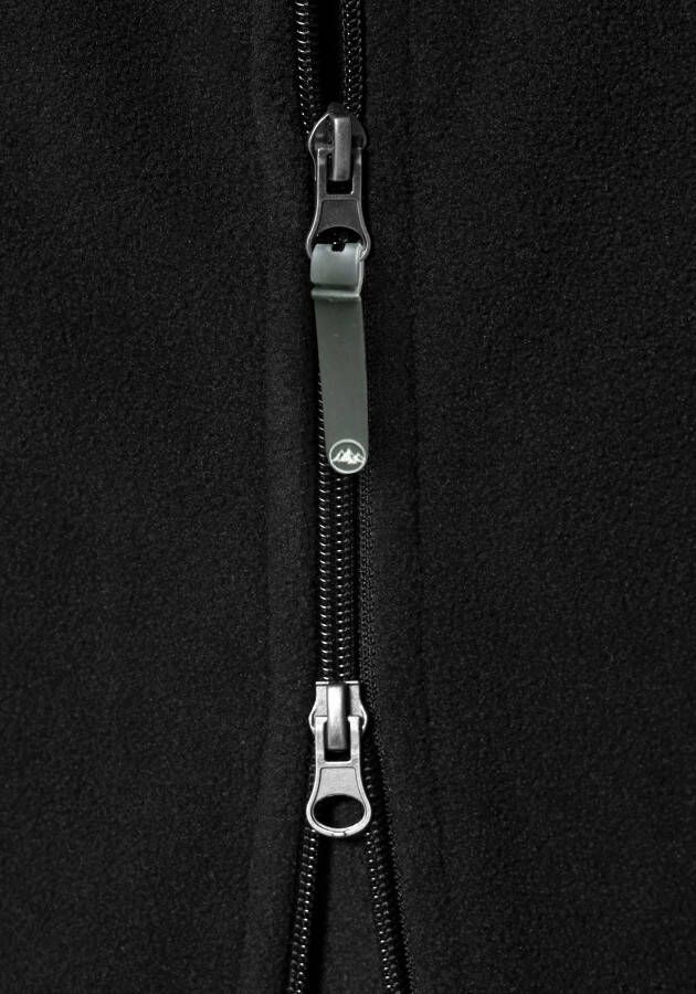 Polarino Fleecejack voor koude dagen van fleece sportieve stijl ademend