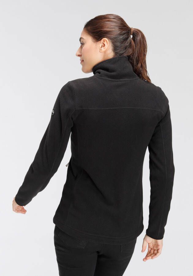 Polarino Fleecejack voor koude dagen van fleece casual look