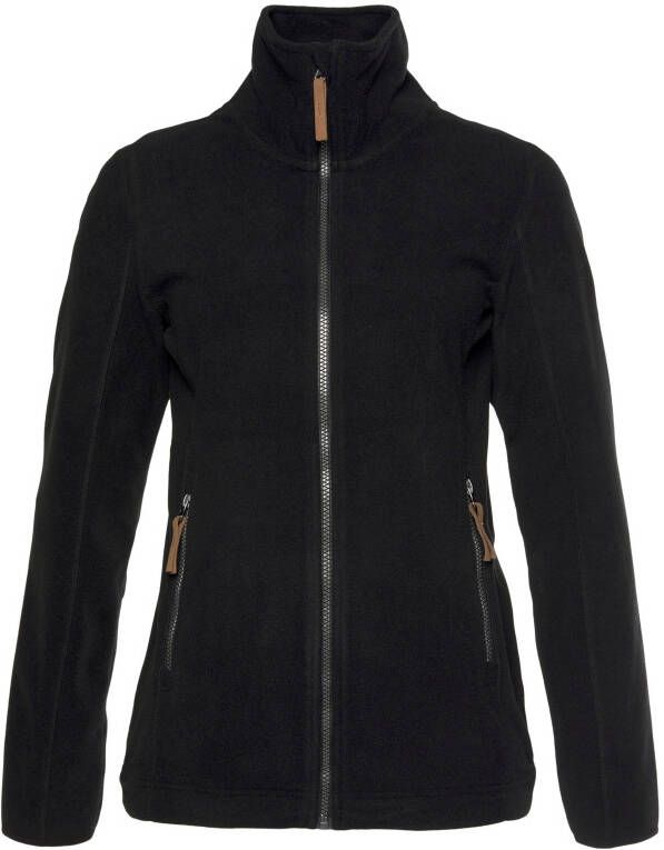 Polarino Fleecejack voor koude dagen van fleece casual look