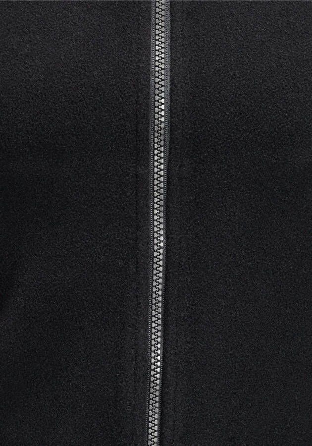 Polarino Fleecejack voor koude dagen van fleece casual look