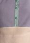 Polarino Fleecetrui met colourblocking-look met kangoeroezak van fleece stof - Thumbnail 4