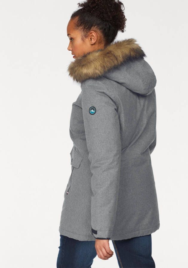 Polarino Functionele parka Waterafstotend winddicht en ademend