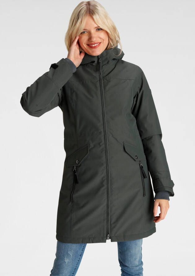 Polarino Functionele parka waterdicht ademend & winddicht. waterkolom 3000mm