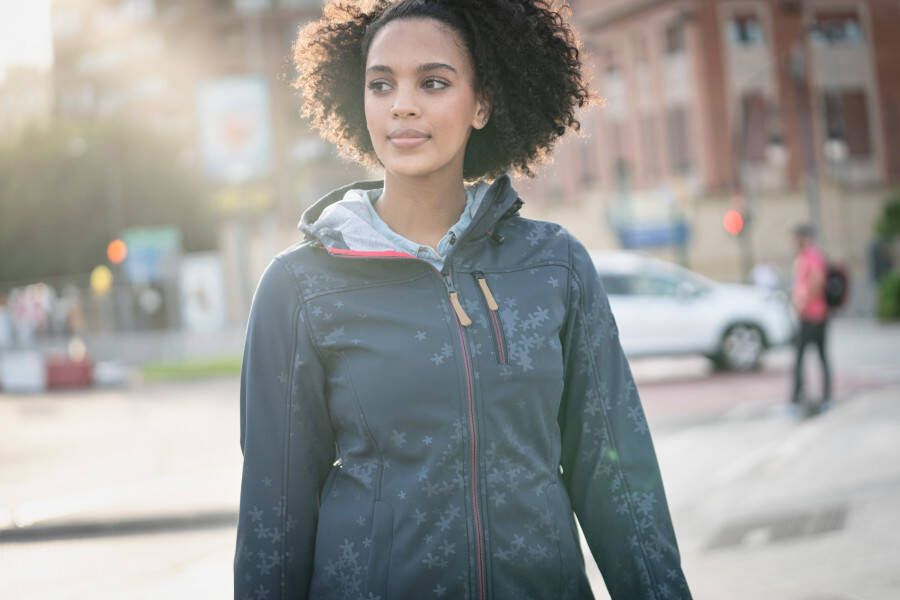 Polarino Softshell-jack waterafstotend winddicht ademend