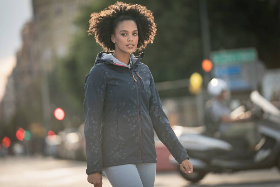 Polarino Softshell-jack waterafstotend winddicht ademend