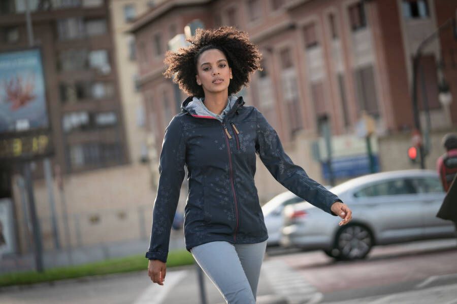 Polarino Softshell-jack waterafstotend winddicht ademend