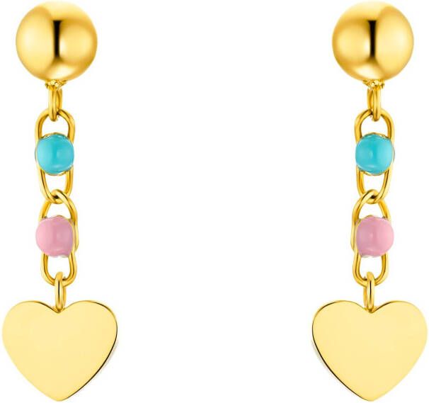 Prinzessin Lillifee Paar oorhangers Harten 2033364 met zirkoon (synthetisch)