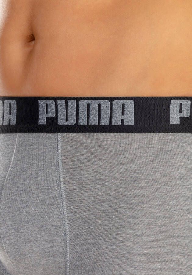 PUMA Boxershort met brede logo-weefband (set)