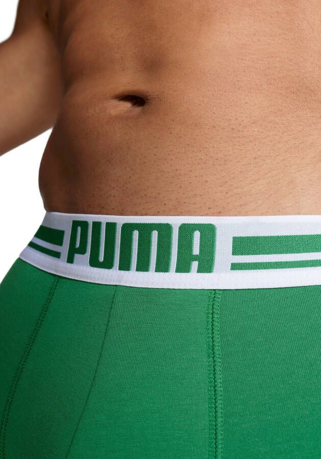 Puma Ondergoed Placed Groen Boxers Heren - Foto 6