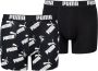 PUMA Boxershort voor jongens met merkopschrift in de band (set 2 stuks) - Thumbnail 3