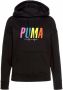 Puma Zwarte Grafische Hoodie Lichtgewicht Sweatshirt Black Dames - Thumbnail 2