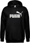 Puma Essentialsentials Logo Zwart Sweater met Capuchon Heren - Thumbnail 7