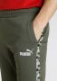 Puma essentials tape camo joggingbroek groen heren - Thumbnail 3