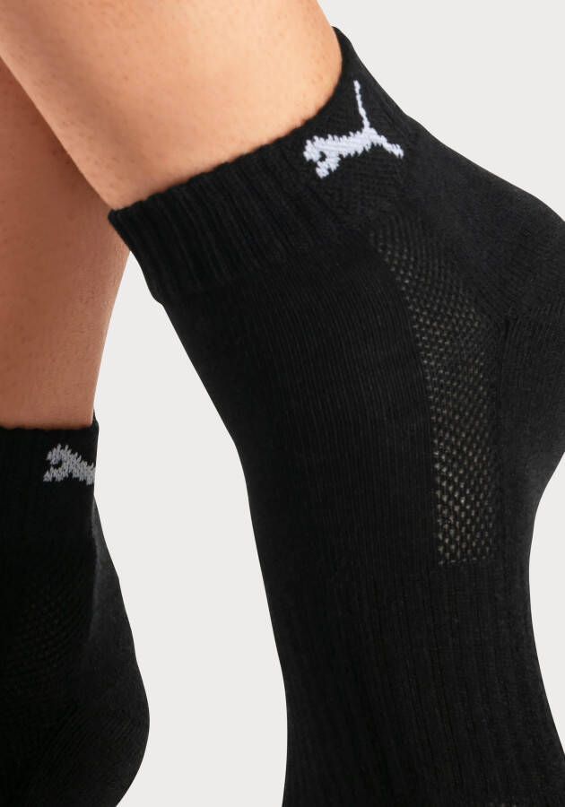 PUMA Korte sokken met frottézool (3 paar)