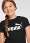 Puma T-shirt zwart Meisjes Katoen (duurzaam) Ronde hals Logo 128 - Thumbnail 6