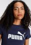 Puma Blauw T-shirt met bedrukt logo Blauw Dames - Thumbnail 4