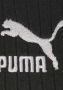 Puma Zwarte Geribbelde Tanktop met Logo Borduursel Zwart Dames - Thumbnail 4