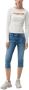 Q S by s.Oliver cropped slim fit jeans CATIE light blue - Thumbnail 8