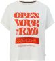 Q S designed by T-shirt met statement-print - Thumbnail 4